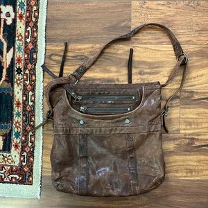 Marc New York brown leather handbag